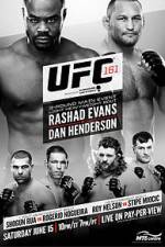 Watch UFC 161: Evans vs Henderson Megashare8