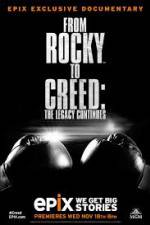 Watch From Rocky to Creed: The Legacy Continues Megashare8