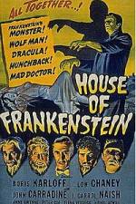 Watch House of Frankenstein Megashare8
