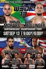Watch WSOF 13 Marlon Moraes vs. Cody Bollinger Megashare8