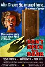 Watch Dont Open the Door Megashare8