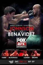 Watch UFC On Fox Johnson vs Benavidez II Megashare8
