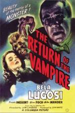 Watch The Return of the Vampire Megashare8