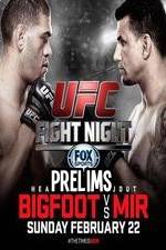 Watch UFC Fight Night 61 Bigfoot vs Mir Prelims Megashare8