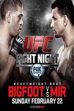 Watch UFC Fight Night 61 Bigfoot vs Mir Megashare8