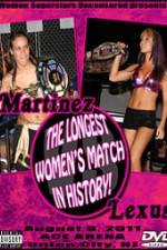 Watch Martinez vs Lexus Longest Match in History Megashare8