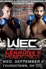 Watch WEC 43 Cerrone vs. Henderson Megashare8
