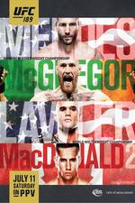 Watch UFC 189 Mendes vs. McGregor Megashare8