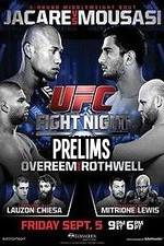 Watch UFC Fight Night 50 Prelims Megashare8
