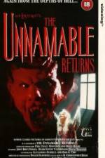 Watch The Unnamable II: The Statement of Randolph Carter Megashare8