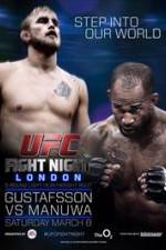 Watch UFC Fight Night 38 Gustafsson vs Manuwa Megashare8