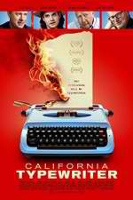 Watch California Typewriter Megashare8