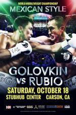 Watch Golovkin vs Rubio Megashare8