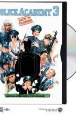 Watch Police Academy 3: Back in Training Megashare8