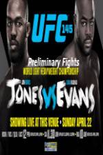 Watch UFC 145 Jones vs Evans Preliminary Fights Megashare8