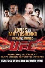 Watch UFC Live Jones vs. Matyushenko Megashare8