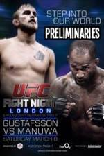 Watch UFC Fight Night 38: Gustafsson vs. Manuwa Preliminaries Megashare8