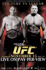 Watch UFC 91 Couture vs Lesnar Megashare8