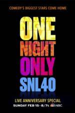Watch Saturday Night Live 40th Anniversary Special Megashare8