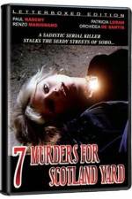 Watch Seven Murders for Scotland Yard Megashare8