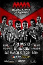 Watch World Series of Fighting 2 Arlovski vs Johnson Megashare8